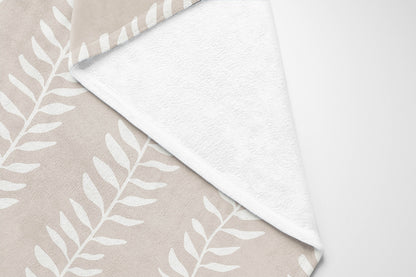 Mystic Ivy Velveteen Fleece Blanket