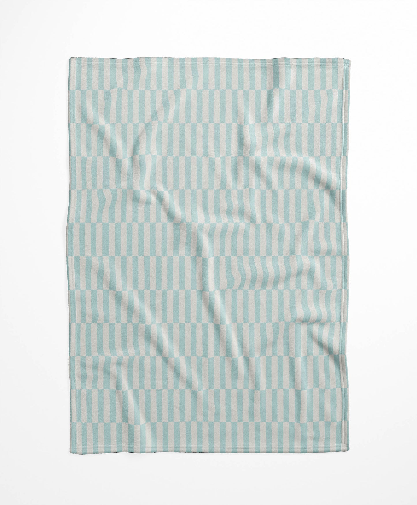 Off Stripe Velveteen Fleece Blanket
