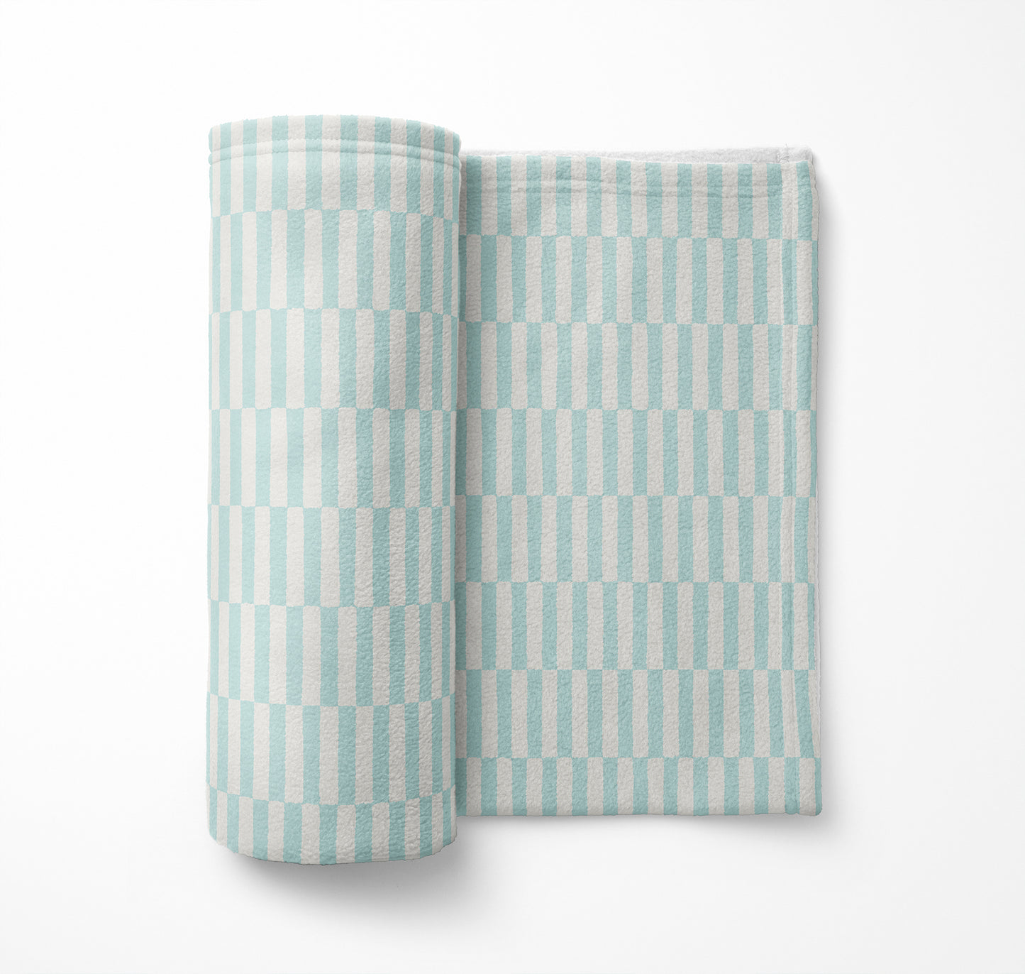 Off Stripe Velveteen Fleece Blanket