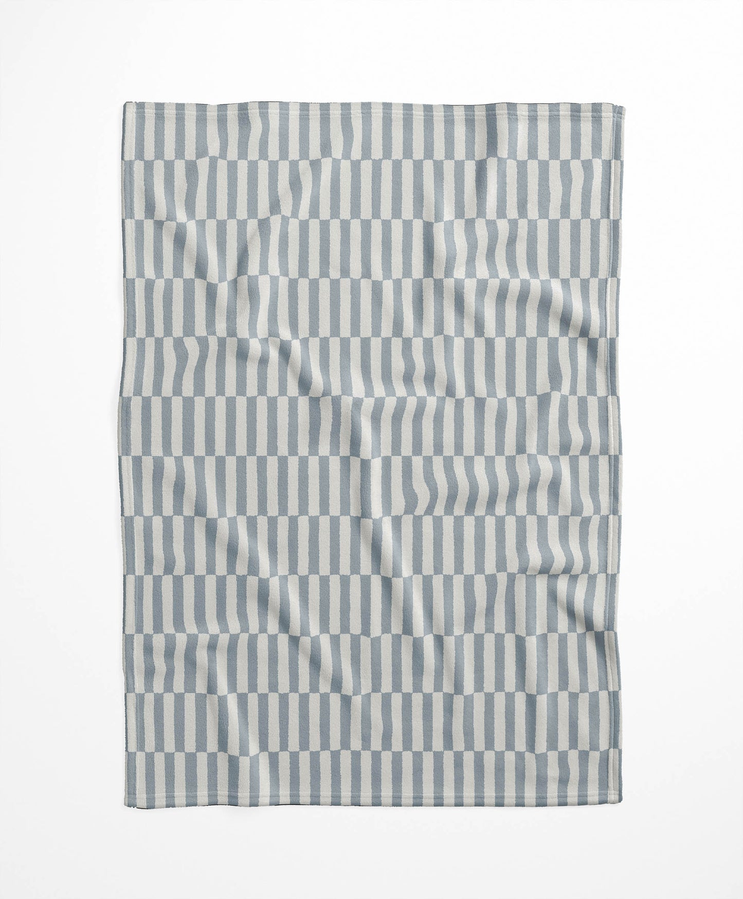 Off Stripe Velveteen Fleece Blanket