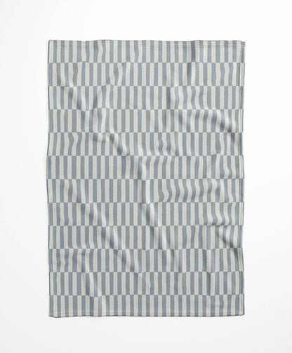 Off Stripe Velveteen Fleece Blanket
