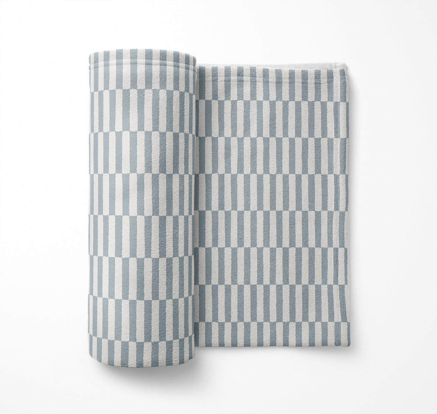 Off Stripe Velveteen Fleece Blanket