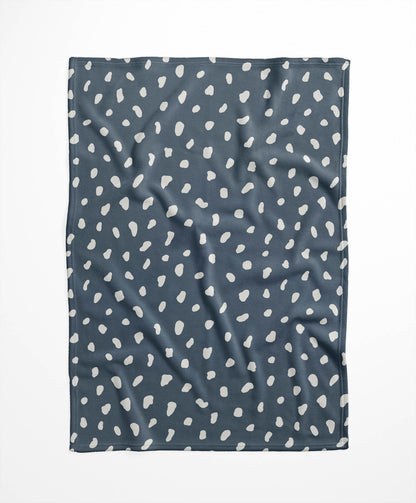 Paint Drop Velveteen Fleece Blanket