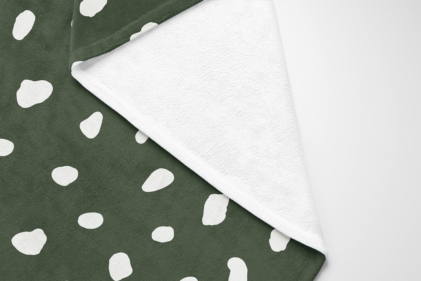 Paint Drop Velveteen Fleece Blanket