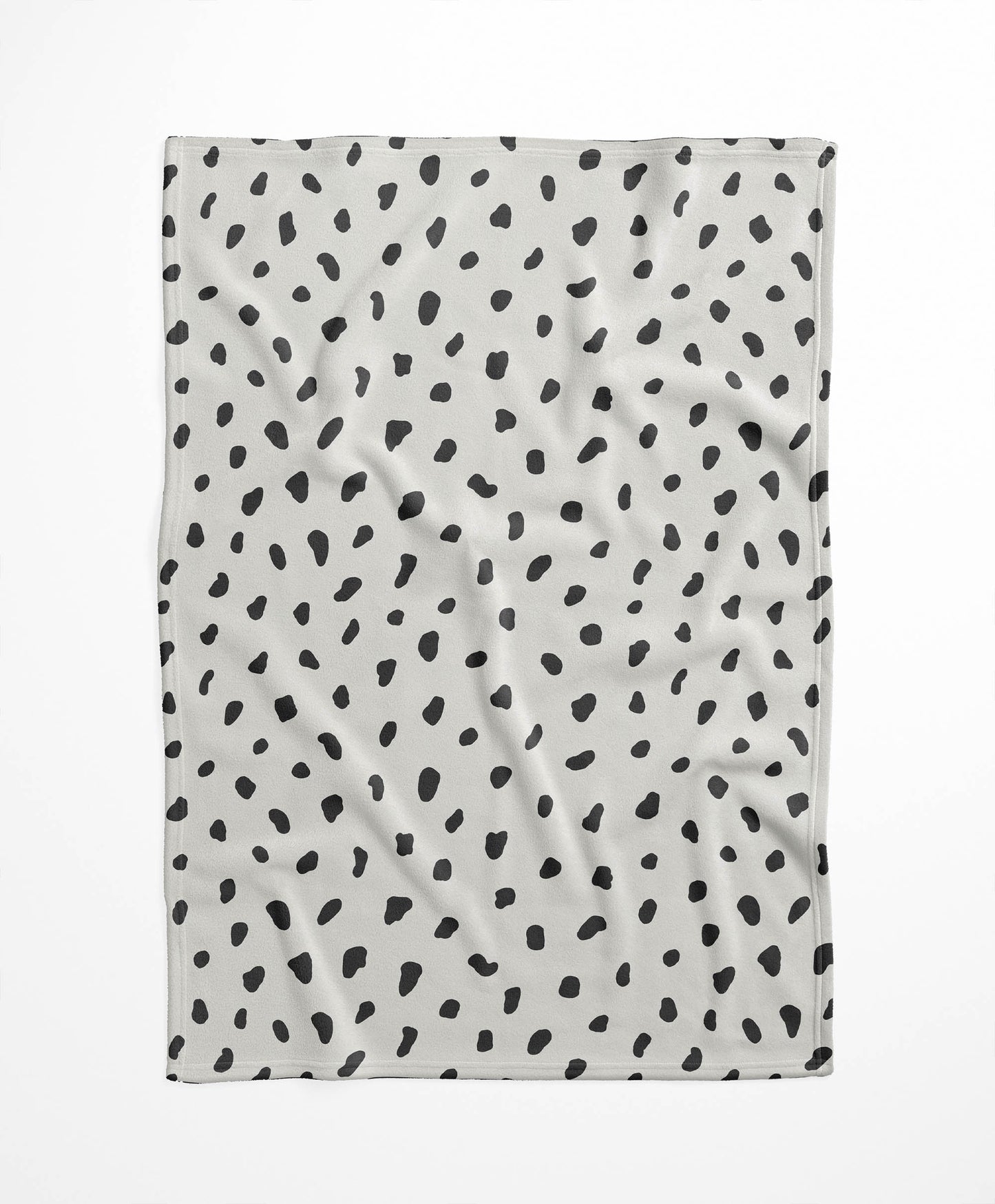 Paint Drop Velveteen Fleece Blanket