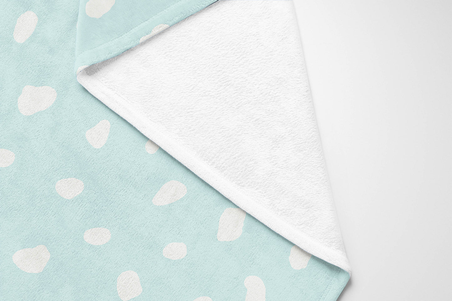 Paint Drop Velveteen Fleece Blanket