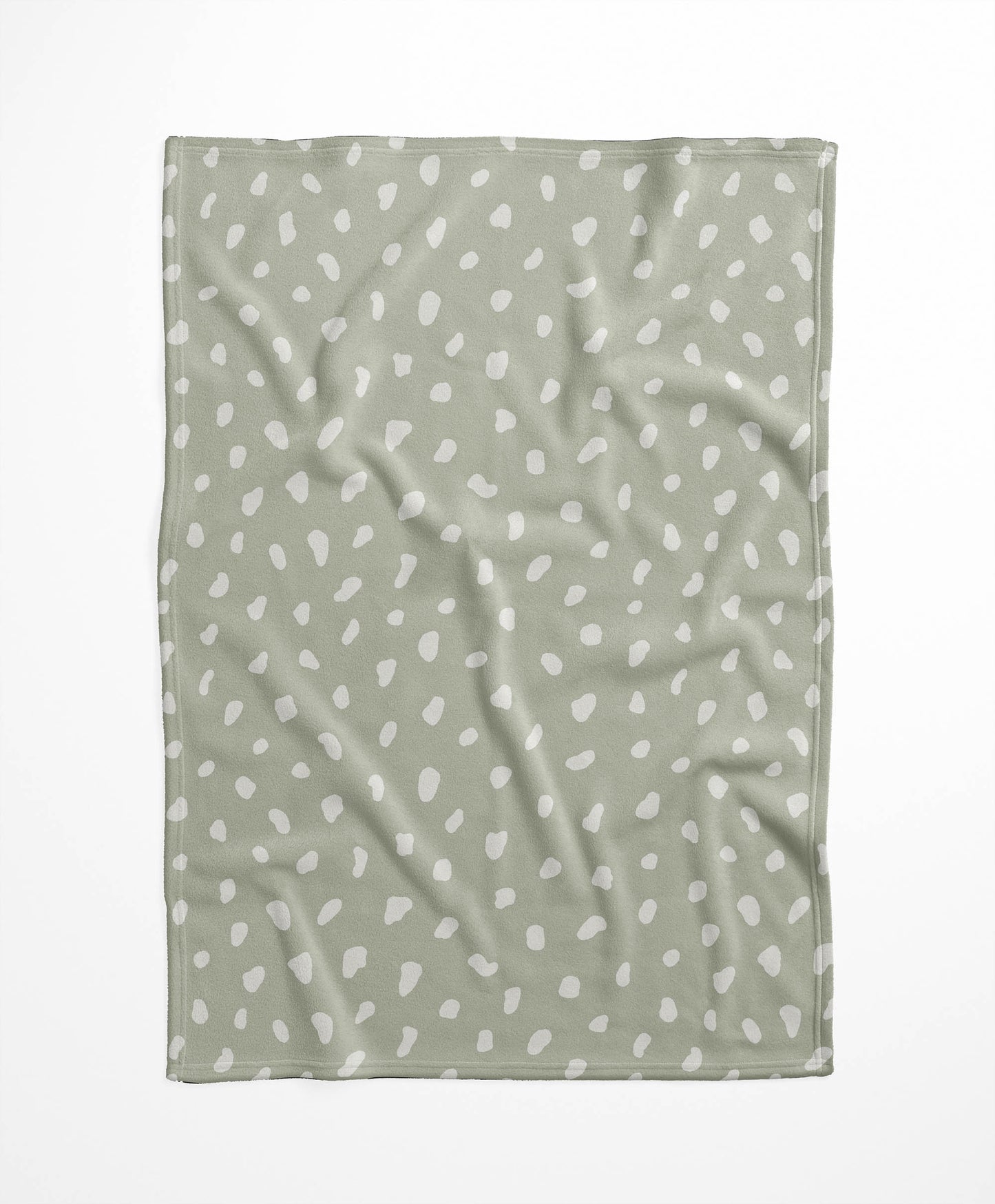 Paint Drop Velveteen Fleece Blanket