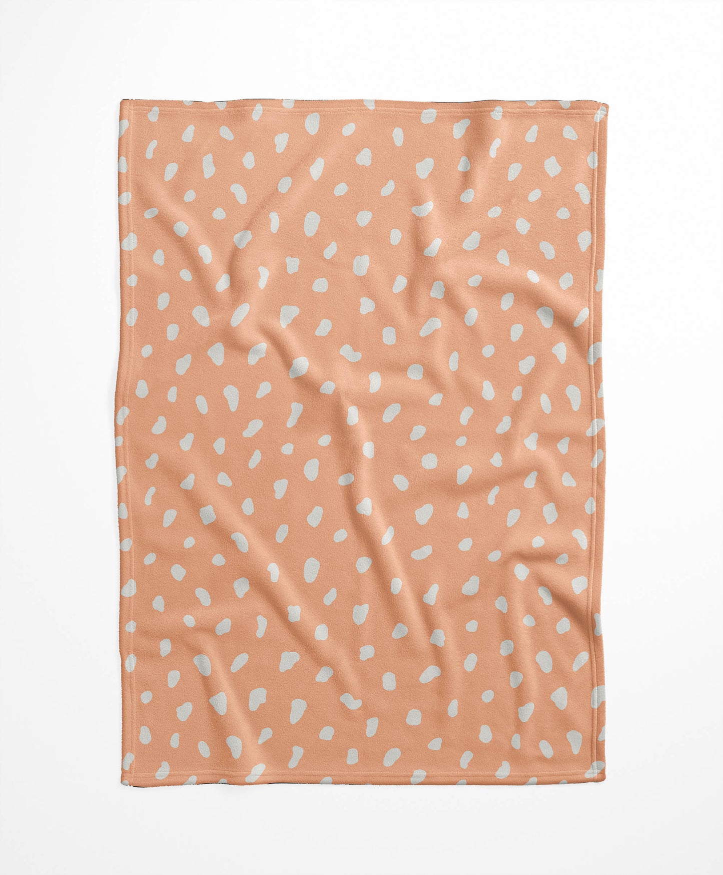 Paint Drop Velveteen Fleece Blanket