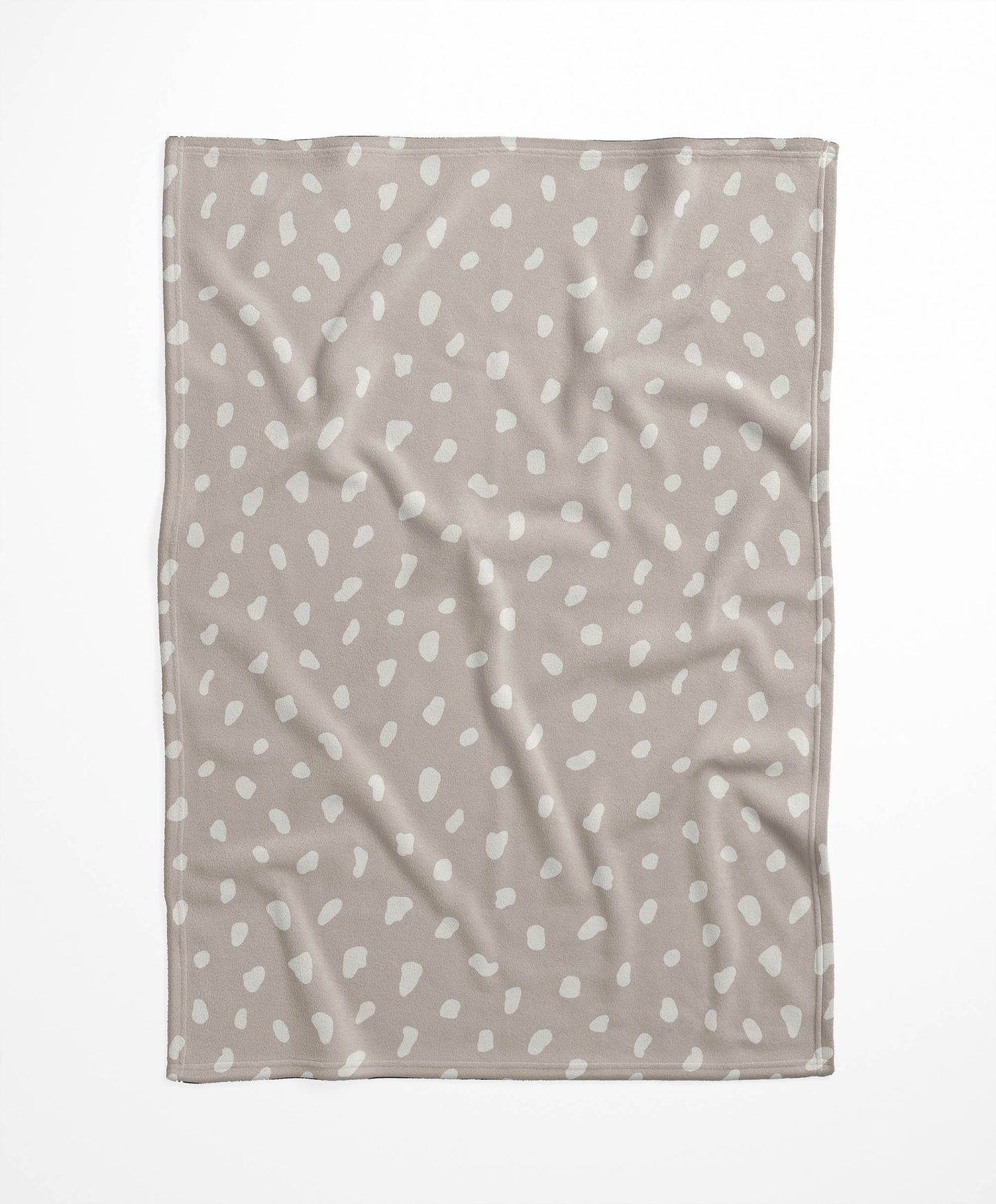 Paint Drop Velveteen Fleece Blanket
