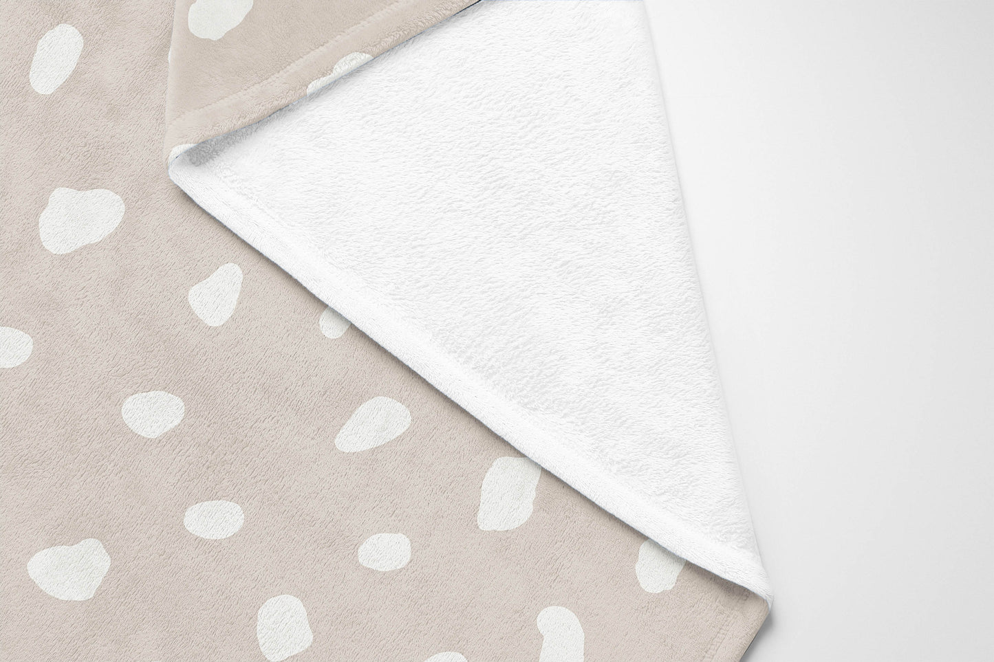 Paint Drop Velveteen Fleece Blanket