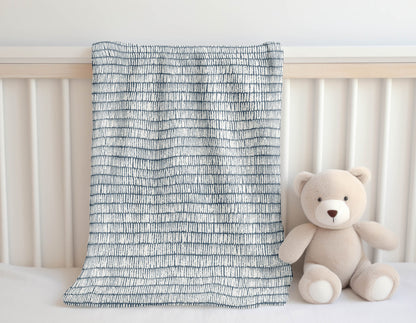 Ricky Row Velveteen Fleece Blanket