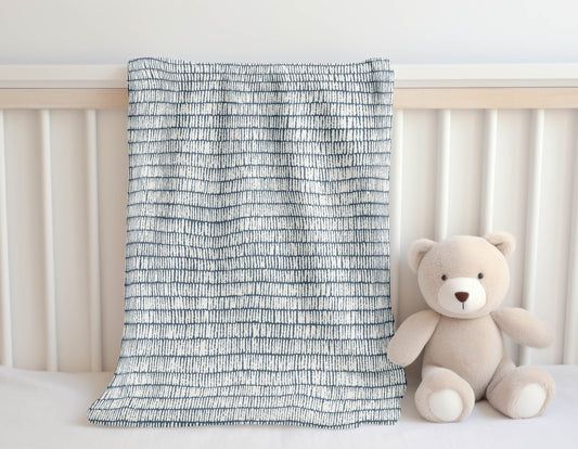 Ricky Row Velveteen Fleece Blanket