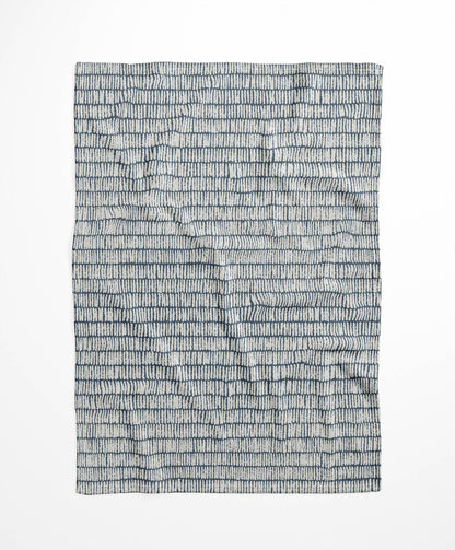 Ricky Row Velveteen Fleece Blanket