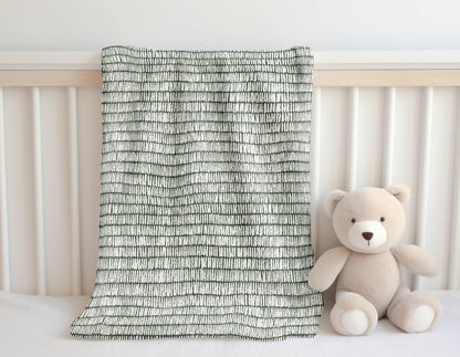 Ricky Row Velveteen Fleece Blanket