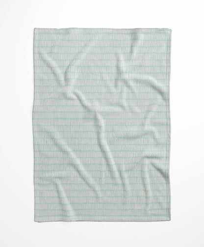 Ricky Row Velveteen Fleece Blanket