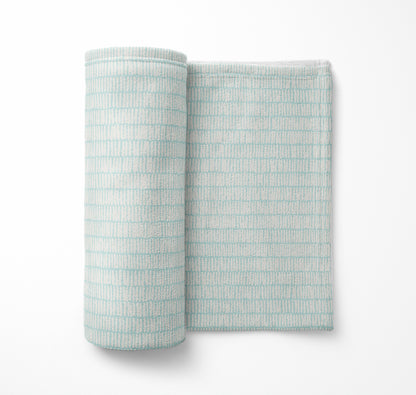 Ricky Row Velveteen Fleece Blanket