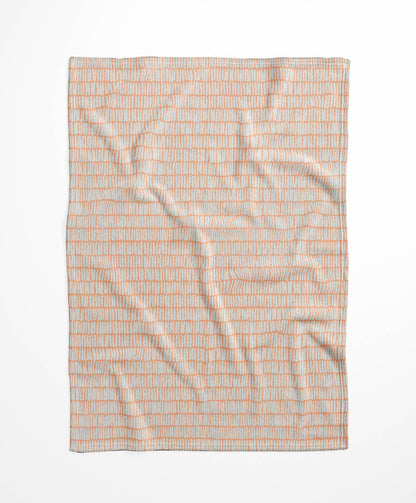 Ricky Row Velveteen Fleece Blanket