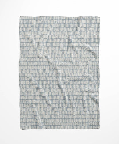 Ricky Row Velveteen Fleece Blanket