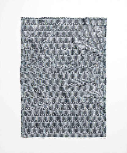 Rolling Hills Velveteen Fleece Blanket