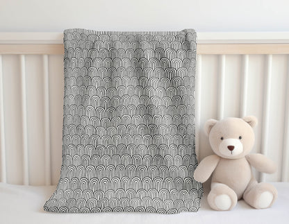 Rolling Hills Velveteen Fleece Blanket