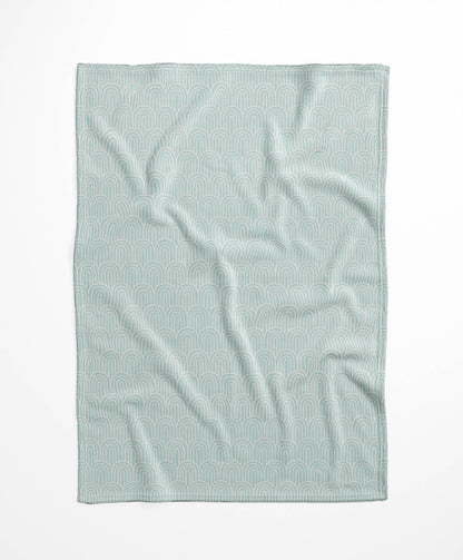 Rolling Hills Velveteen Fleece Blanket