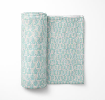Rolling Hills Velveteen Fleece Blanket