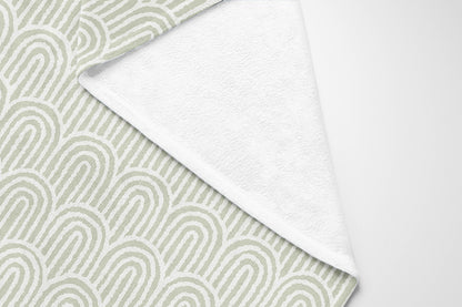 Rolling Hills Velveteen Fleece Blanket