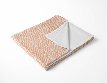 Rolling Hills Velveteen Fleece Blanket