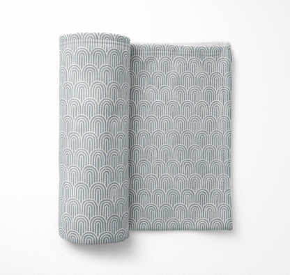 Rolling Hills Velveteen Fleece Blanket