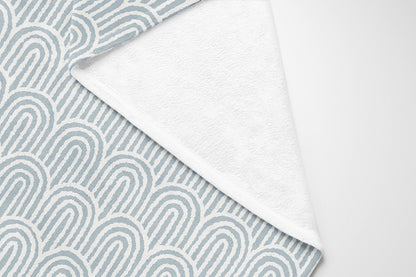 Rolling Hills Velveteen Fleece Blanket