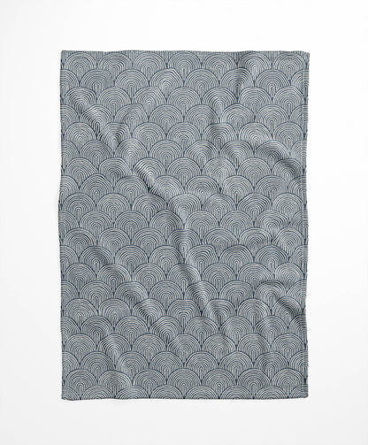 Rolling Humps Velveteen Fleece Blanket