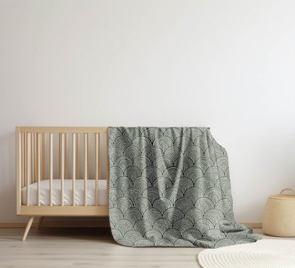Rolling Humps Velveteen Fleece Blanket
