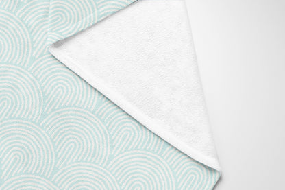 Rolling Humps Velveteen Fleece Blanket