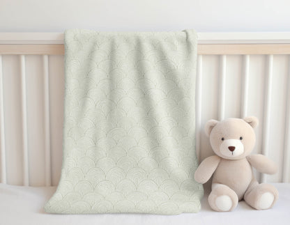 Rolling Humps Velveteen Fleece Blanket
