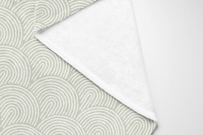 Rolling Humps Velveteen Fleece Blanket