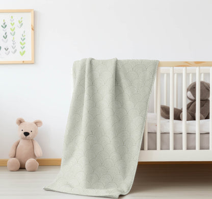 Rolling Humps Velveteen Fleece Blanket
