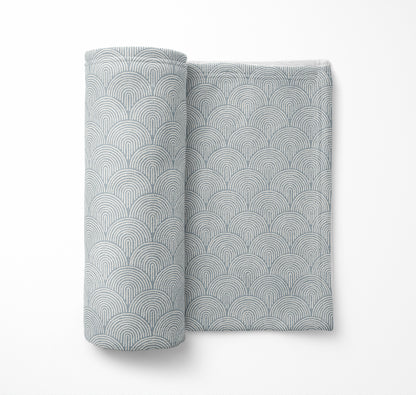 Rolling Humps Velveteen Fleece Blanket
