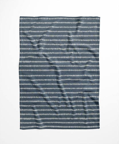 Scatter Row Velveteen Fleece Blanket