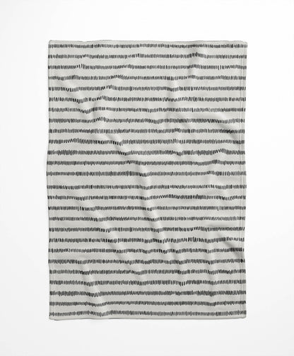 Scatter Row Velveteen Fleece Blanket