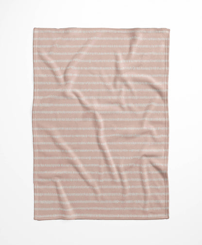 Scatter Row Velveteen Fleece Blanket