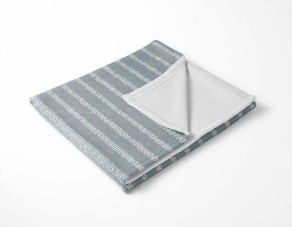 Scatter Row Velveteen Fleece Blanket