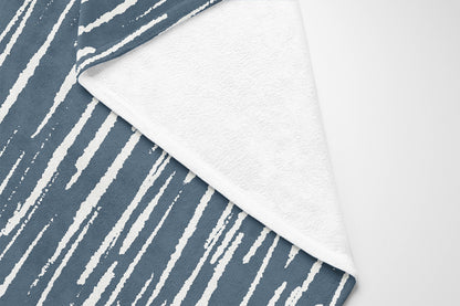 Spectrum Strands Velveteen Fleece Blanket