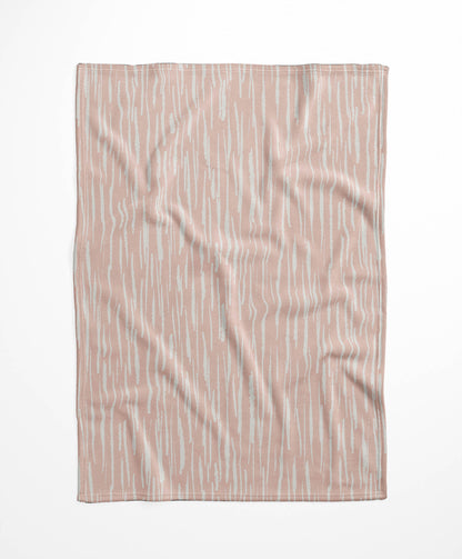 Spectrum Strands Velveteen Fleece Blanket