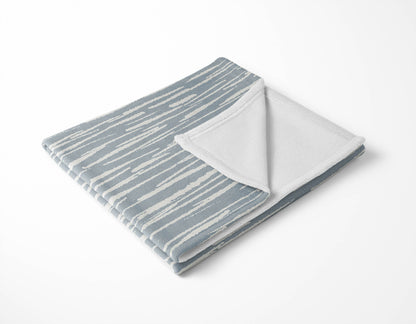 Spectrum Strands Velveteen Fleece Blanket