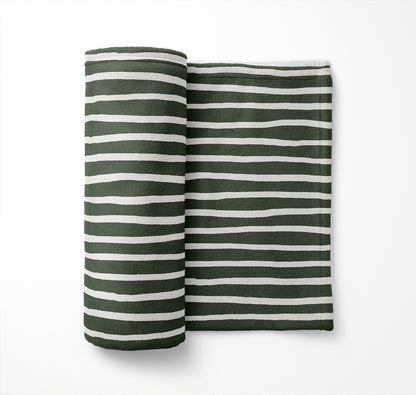 Spinal Row Velveteen Fleece Blanket