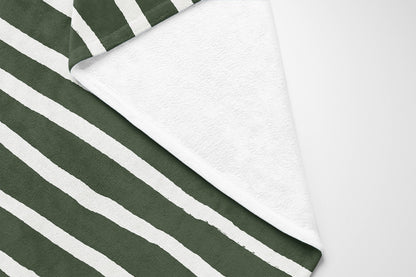 Spinal Row Velveteen Fleece Blanket