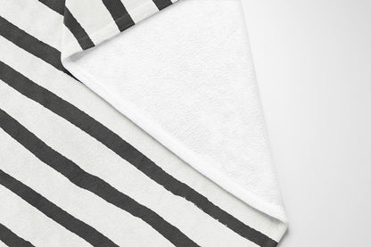 Spinal Row Velveteen Fleece Blanket