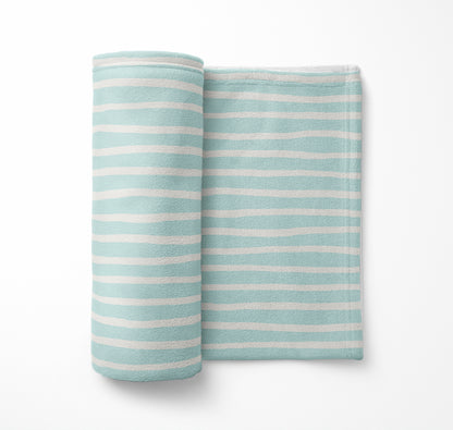 Spinal Row Velveteen Fleece Blanket