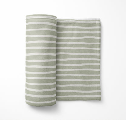 Spinal Row Velveteen Fleece Blanket