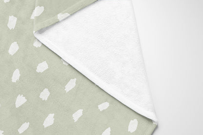 Splat Point Velveteen Fleece Blanket